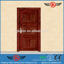 JK-SW308-1 portes intérieures porte coulissante en chêne solide portes intérieures